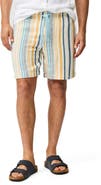 Rodd & Gunn Lakeland Stripe Cotton Blend Drawstring Shorts