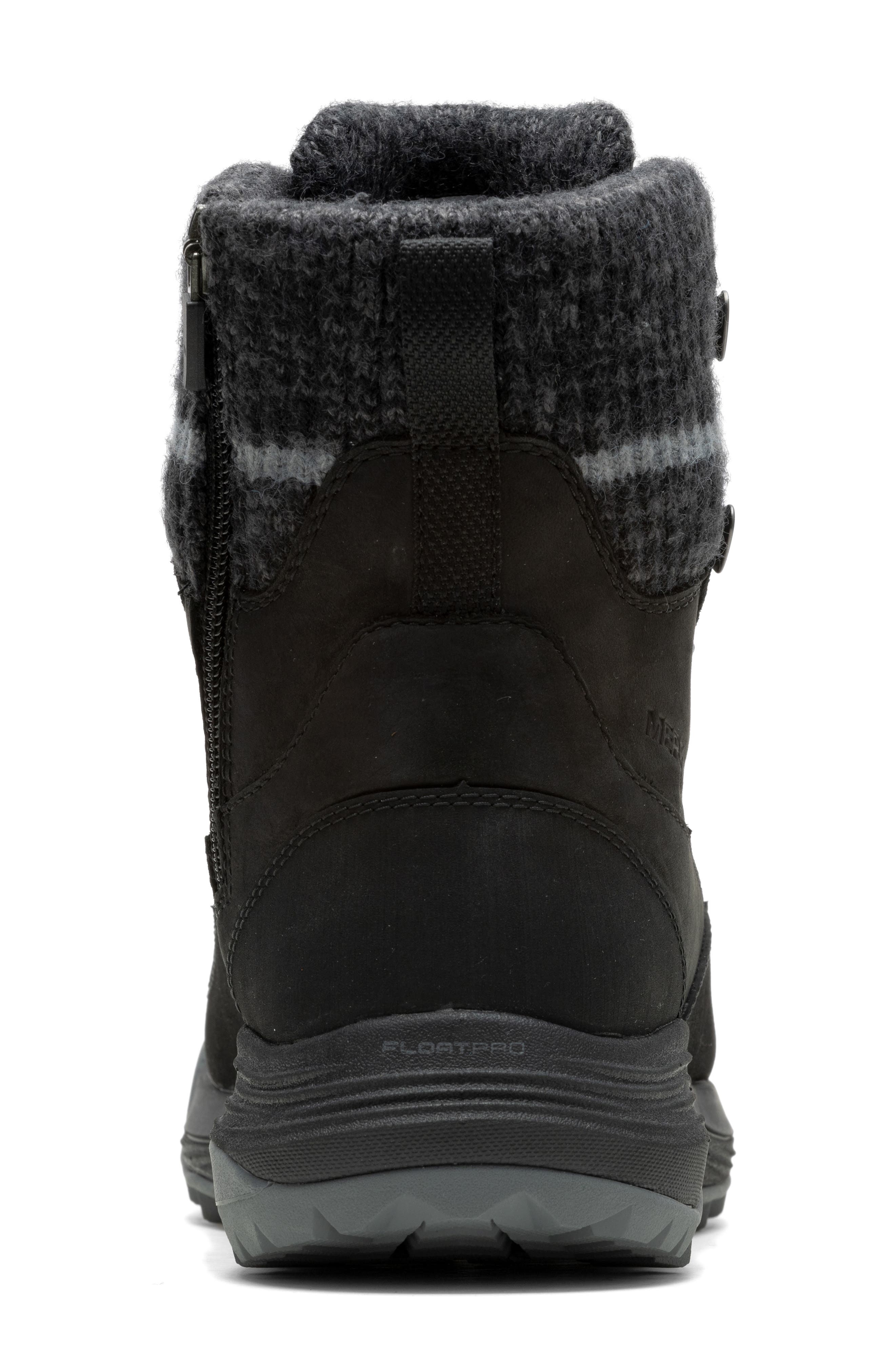 Merrell Siren 4 Primaloft<sup>®</sup> Waterproof Hiking Boot, Alternate, color, Black/ Grey