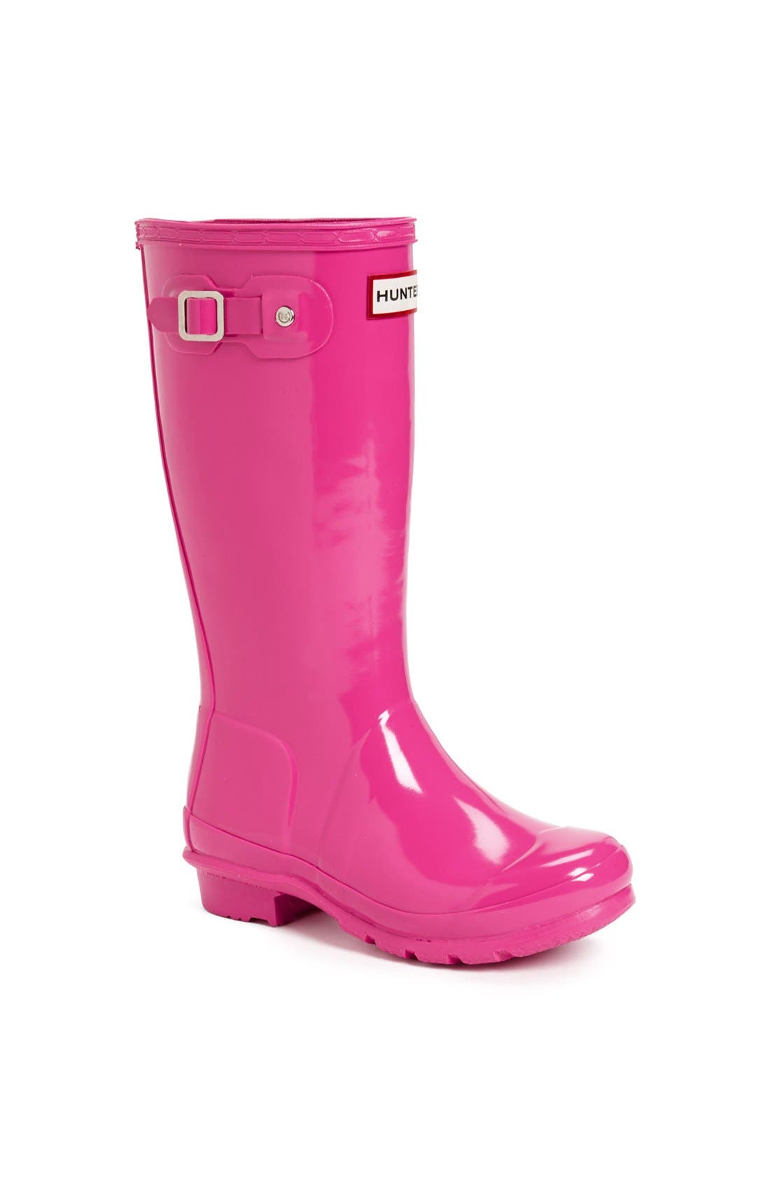 'Original Gloss' Rain Boot, Main, color, LIPSTICK