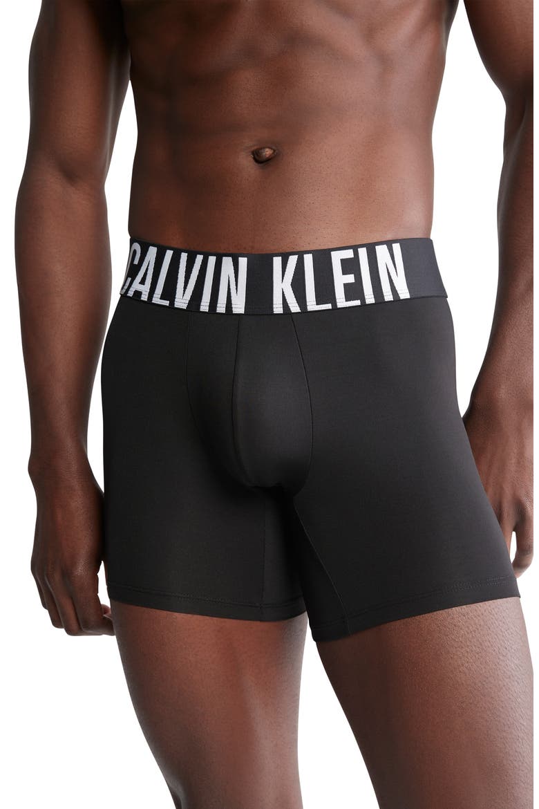3-Pack Intense Power Microfiber Boxer Briefs, Alternate, color, BLACK/ BLACK
