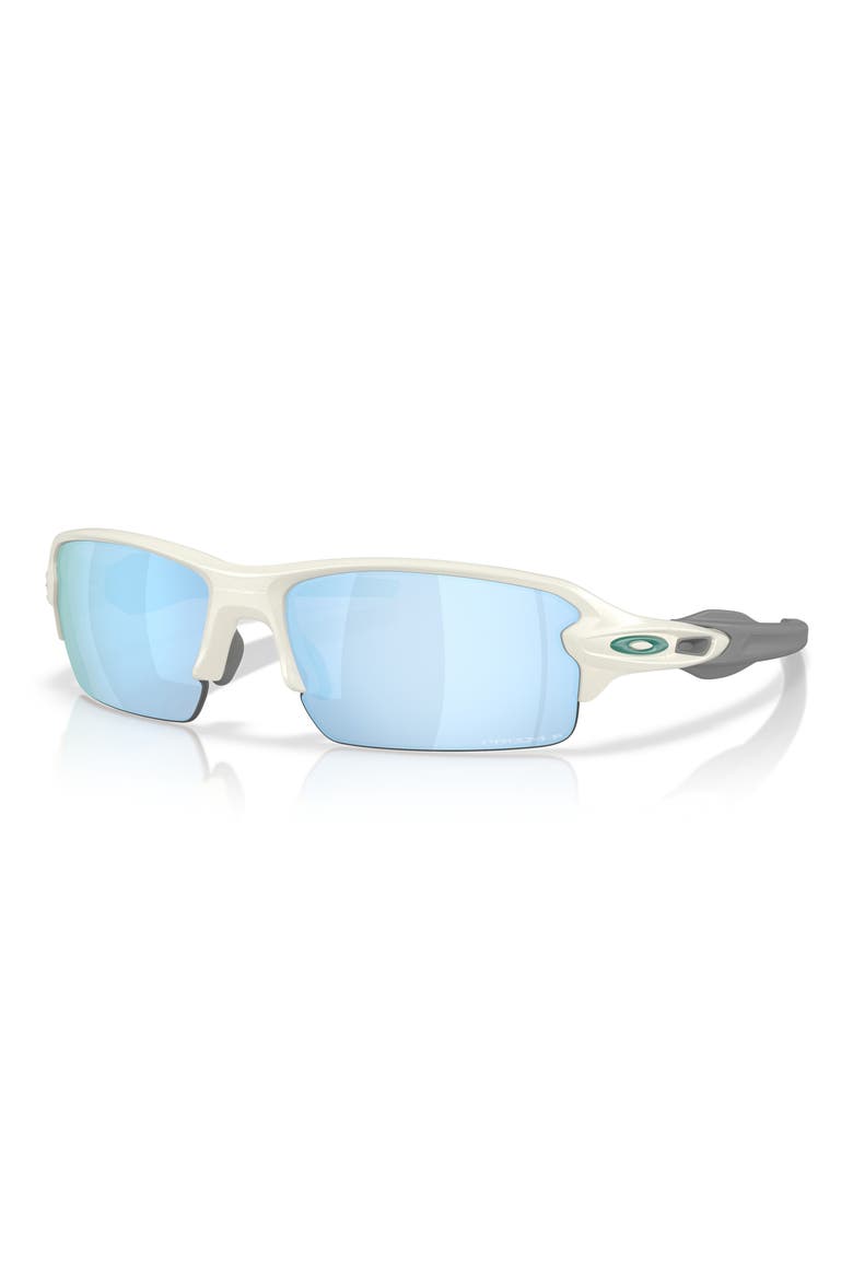 Flak 2.0 XL 61mm Polarized Rectangular Sunglasses, Alternate, color, MATTE MIST / PRIZM