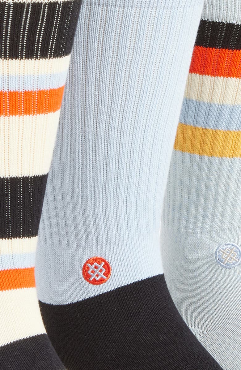 Stance Weekly Grind Assorted 3-Pack Crew Socks, Alternate, color,