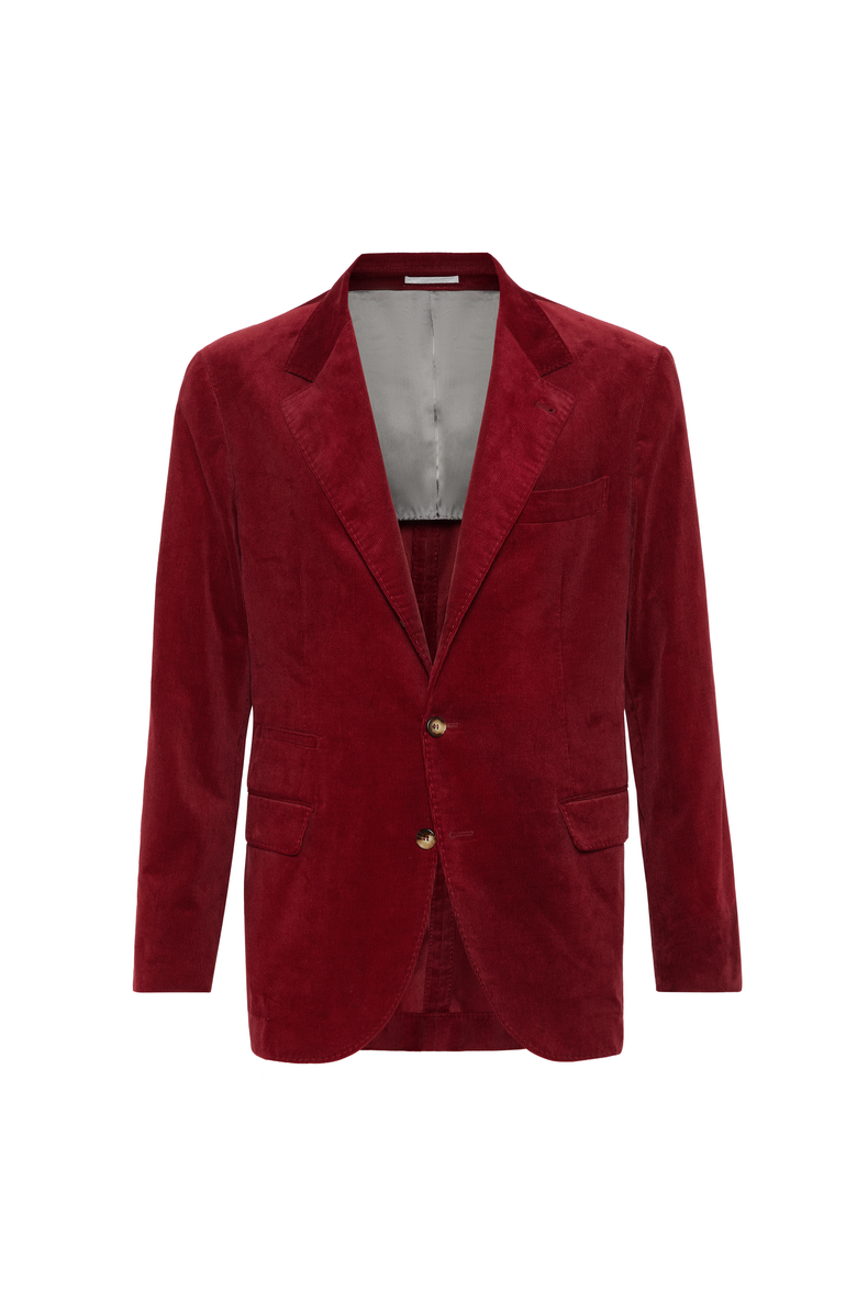 Brunello Cucinelli Velvet blazer, Main, color, Purple-Red