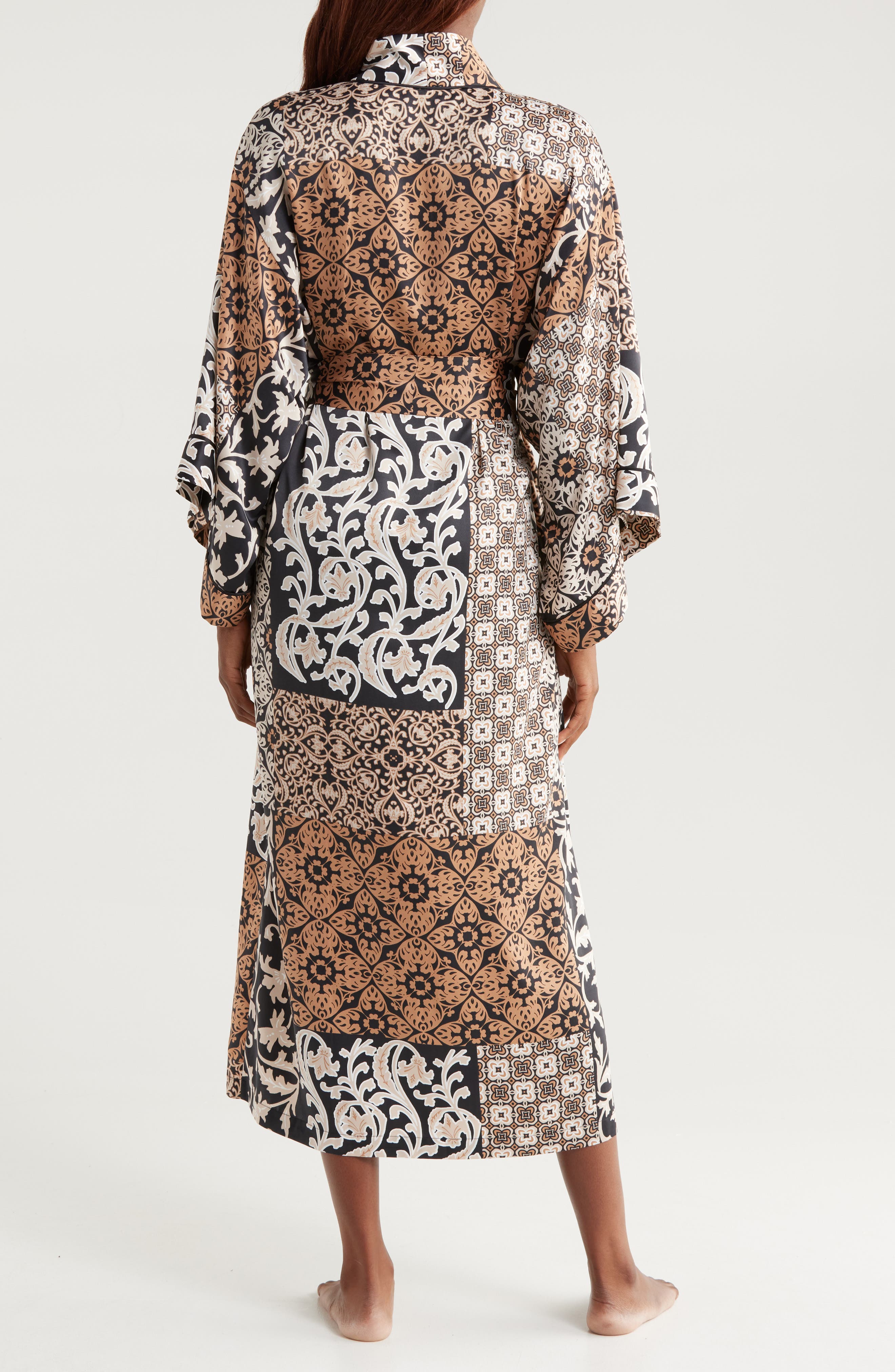 Tapestry Satin Robe (Women) | Nordstromrack