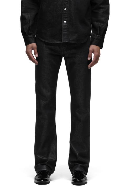 Walker Metallic Kick Flare Jeans (Stargazer)