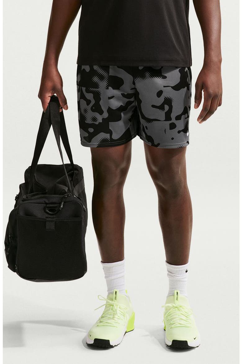 Dri-FIT Totality 7-Inch Shorts, Main, color, SMOKE GREY/ BLACK/ WHITE