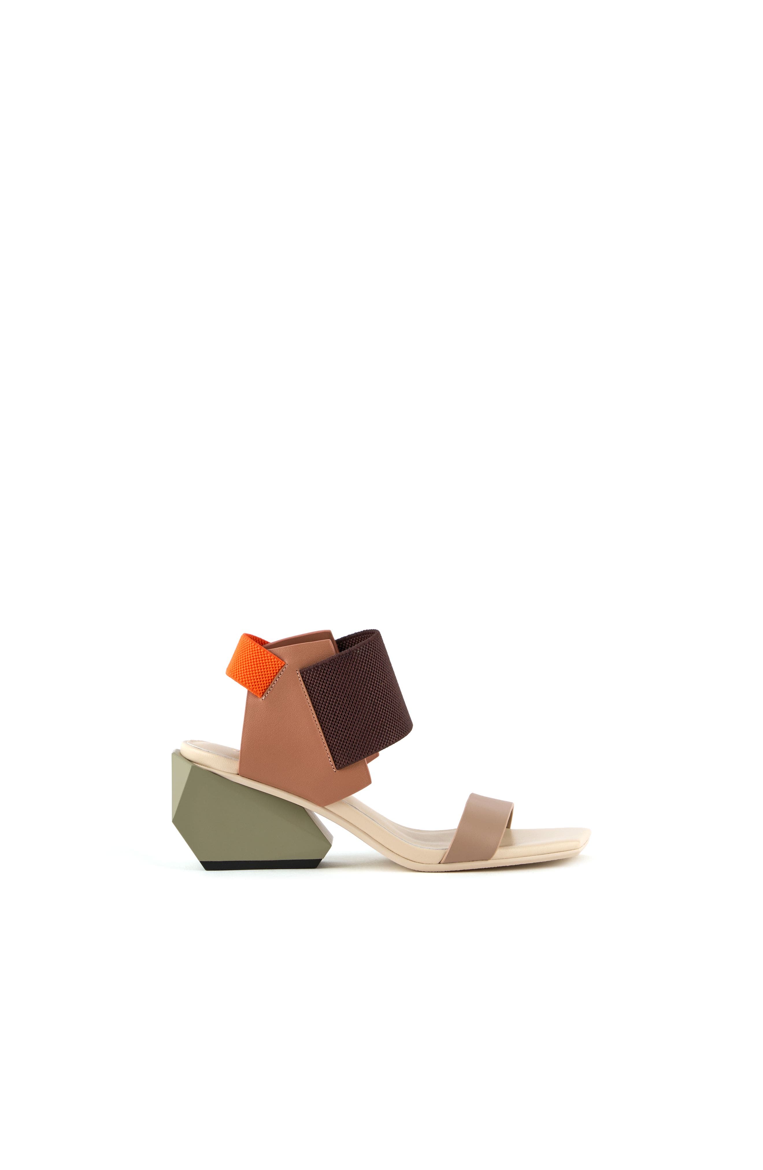 United Nude Ricky Sandal Mid, Main, color, Sierra