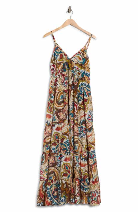 Sleeveless Tiered Maxi Dress