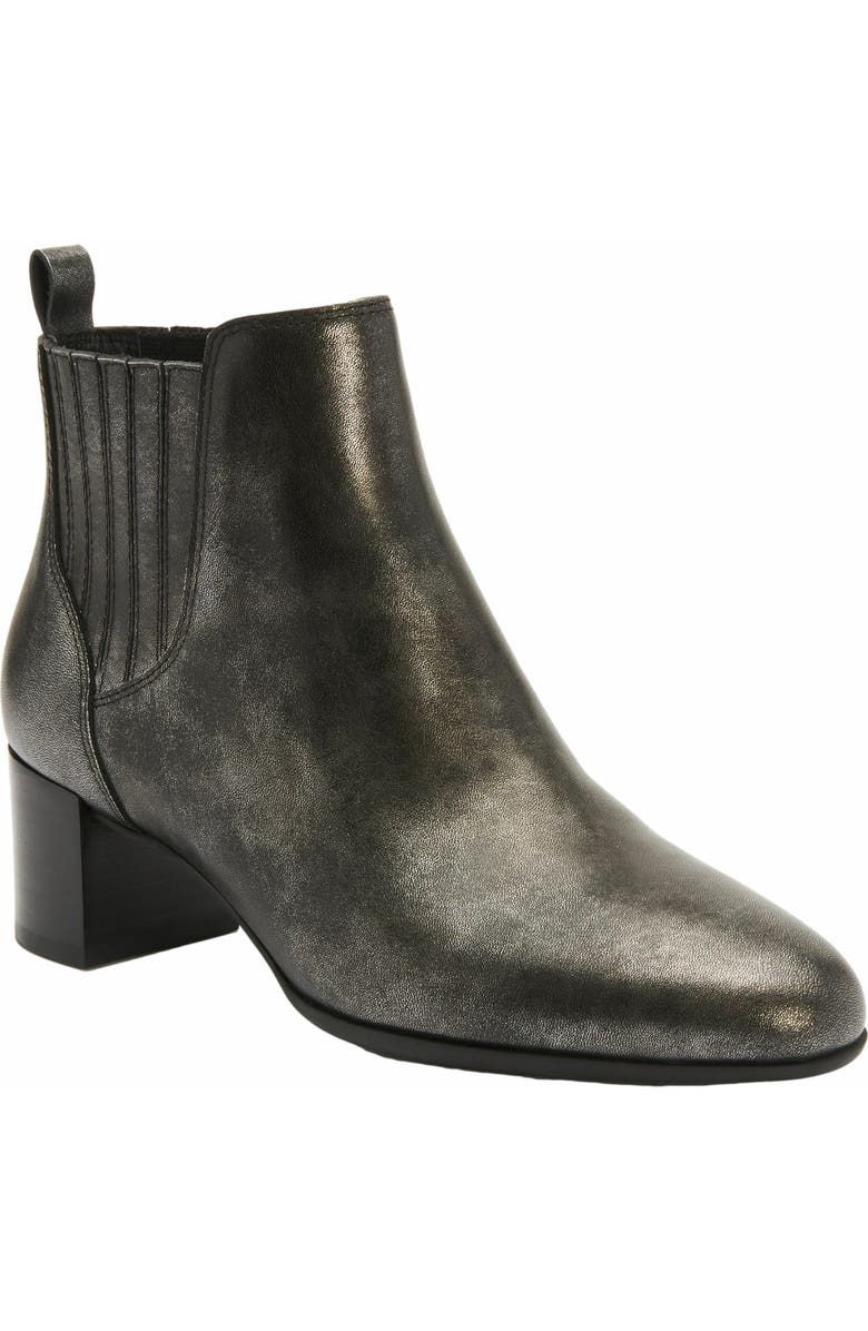 ABEO Plaza Chelsea Boot, Main, color, Silver Metallic - Regular