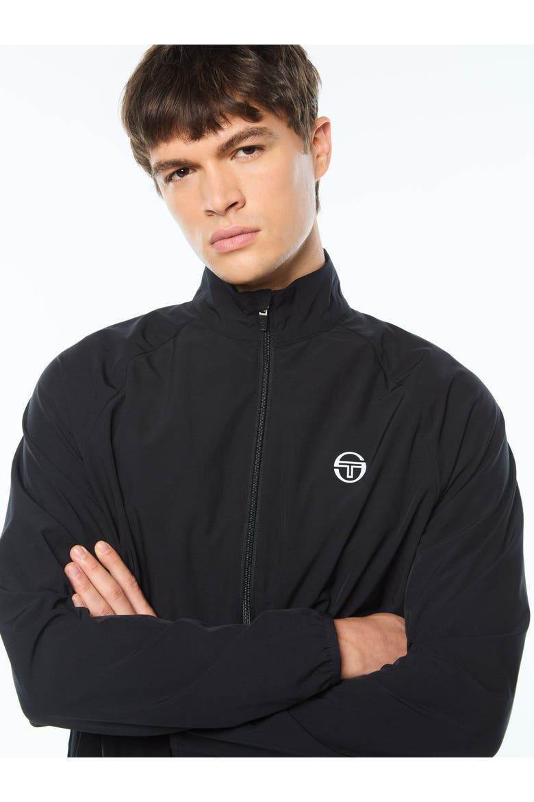 Affondo Performance Track Jacket, Alternate, color, BLACK BEAUTY