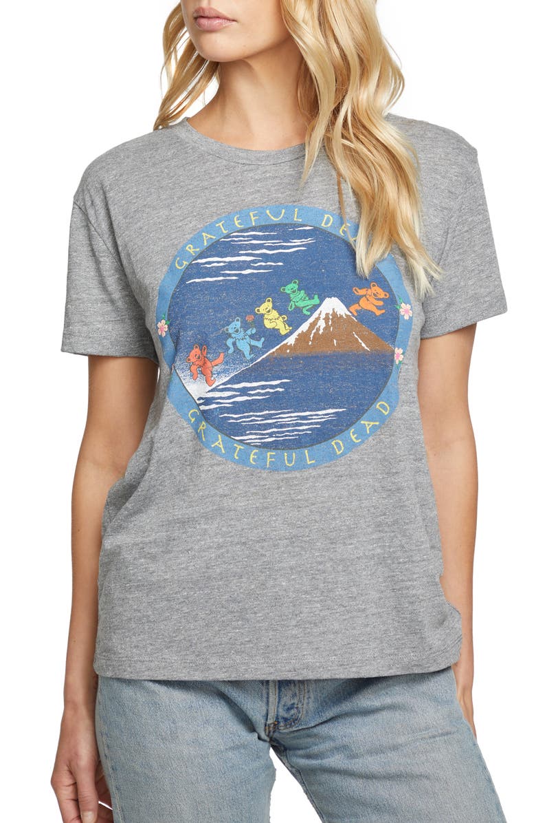 Chaser Grateful Dead Dancing Bears Graphic Tee, Main, color, Streaky Grey