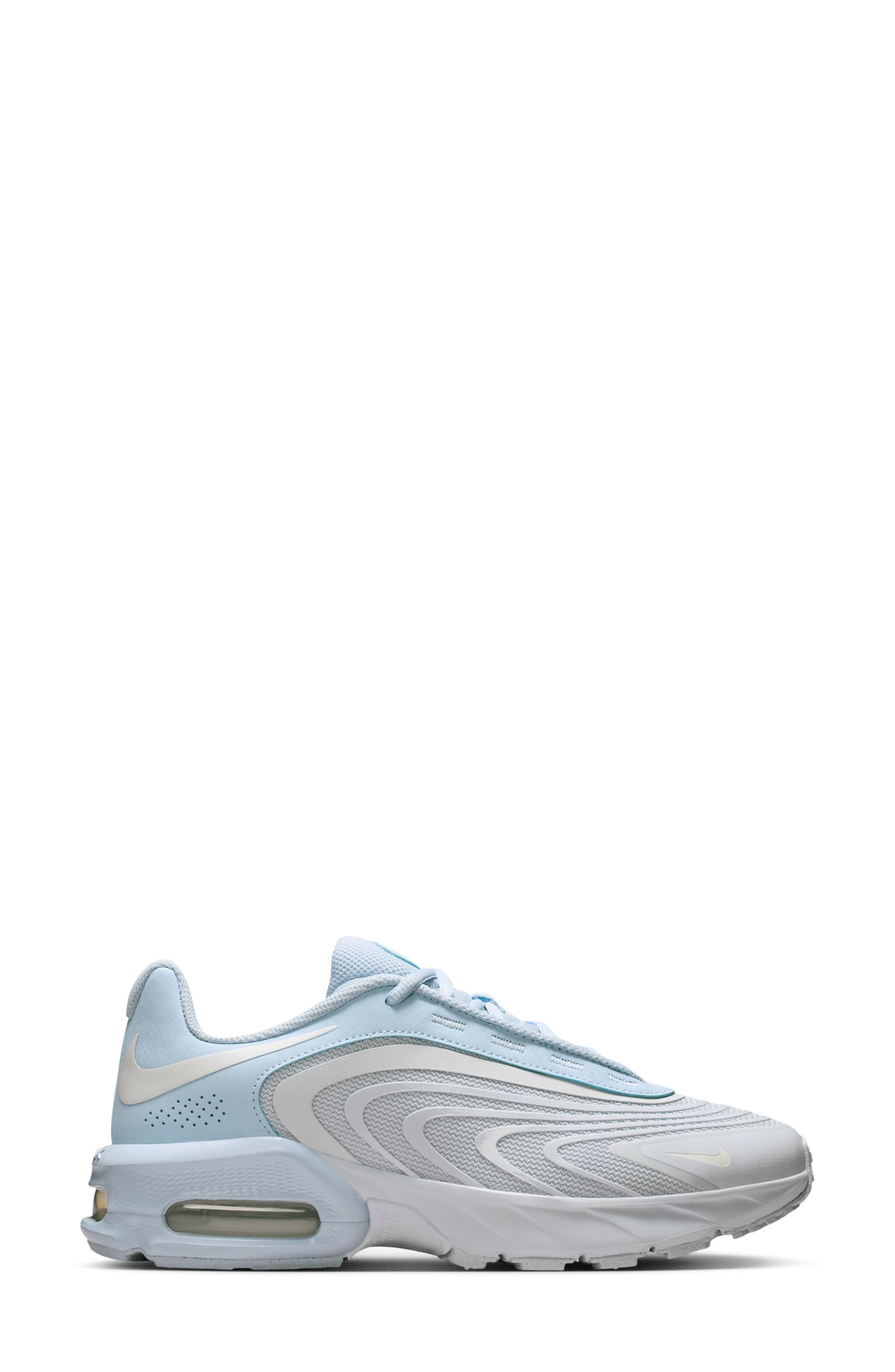 Nike Air Max Fire Sneaker, Alternate, color, Grey/ White/ Blue