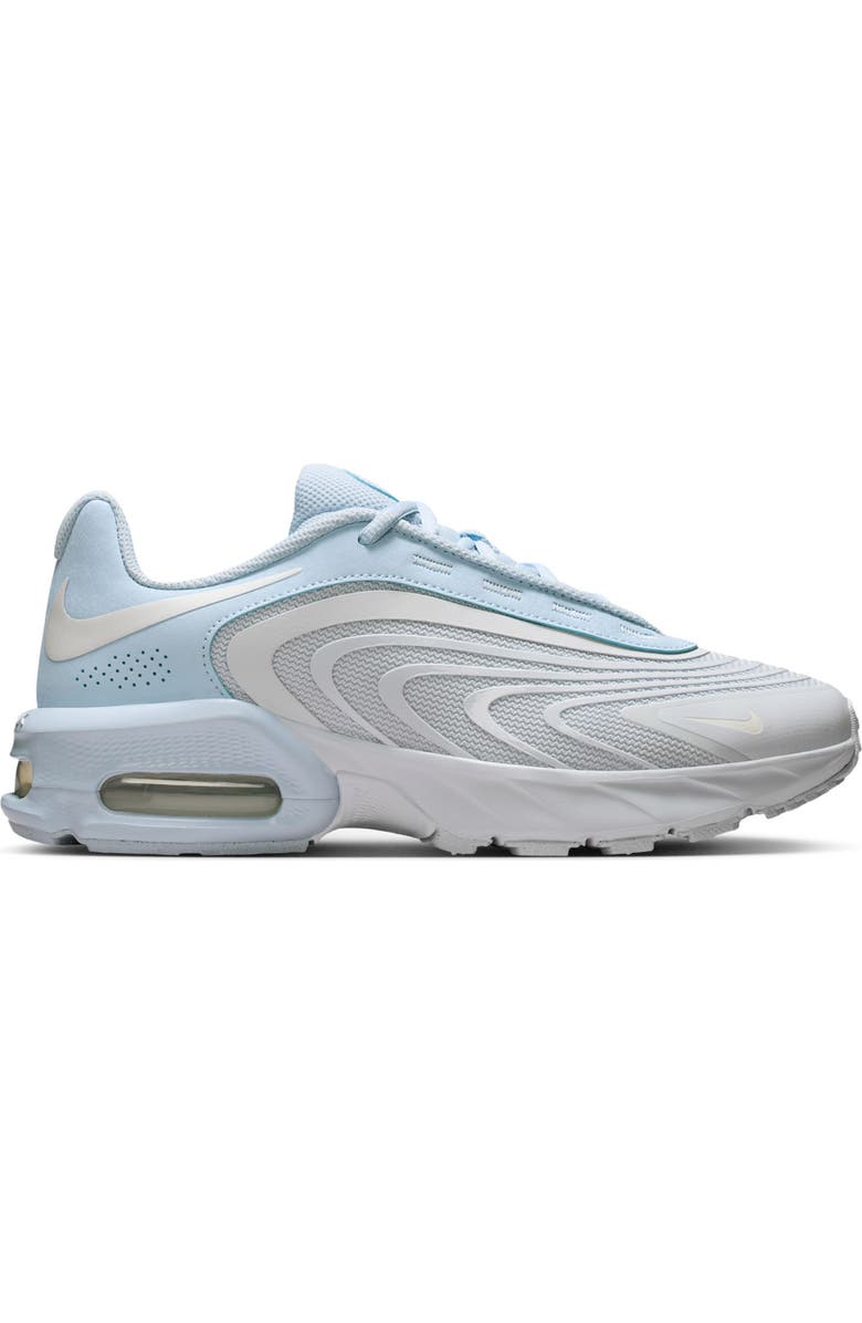 Nike Air Max Fire Sneaker, Alternate, color, Grey/ White/ Blue