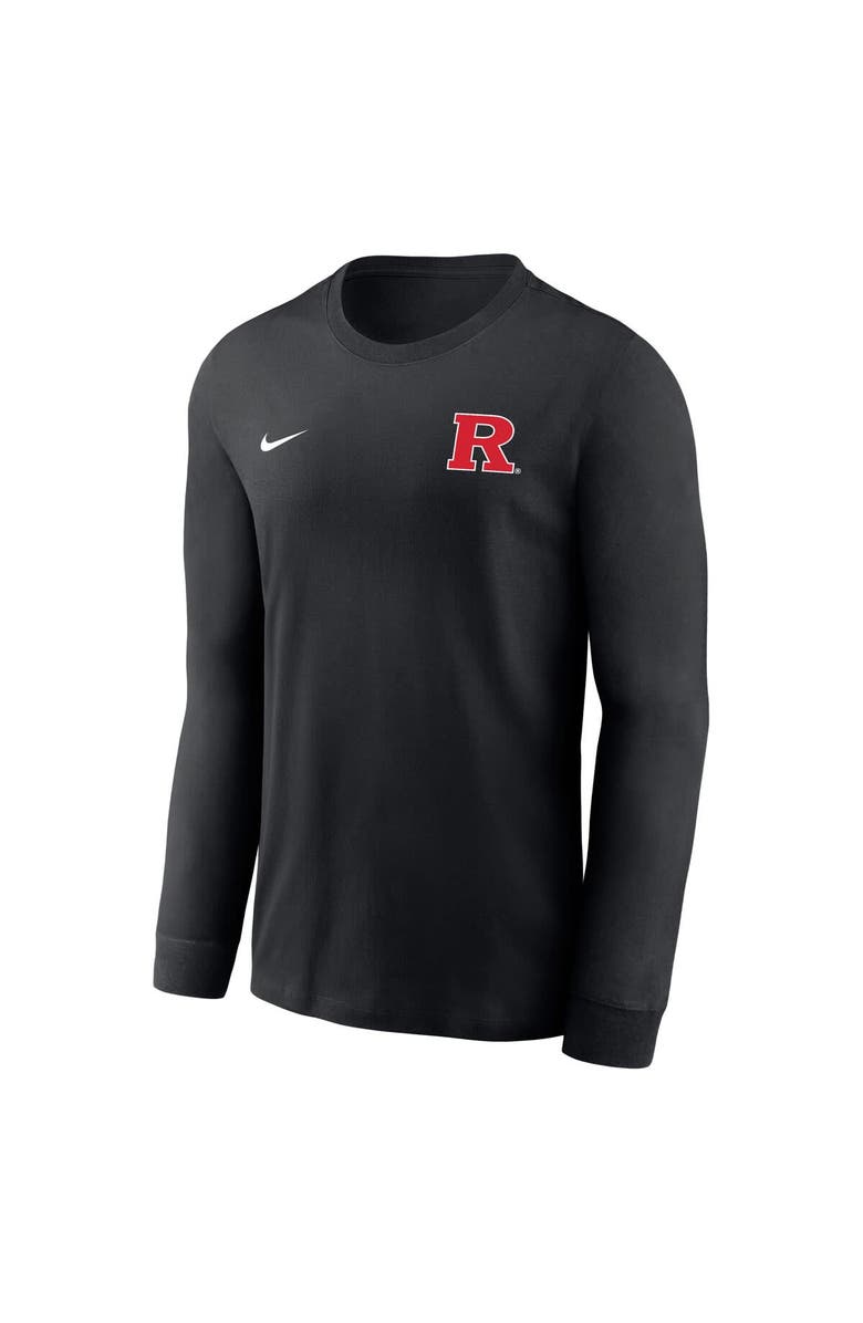 Nike Men's Nike Black Rutgers Scarlet Knights Legend Dri-FIT Long Sleeve T-Shirt, Alternate, color, Black