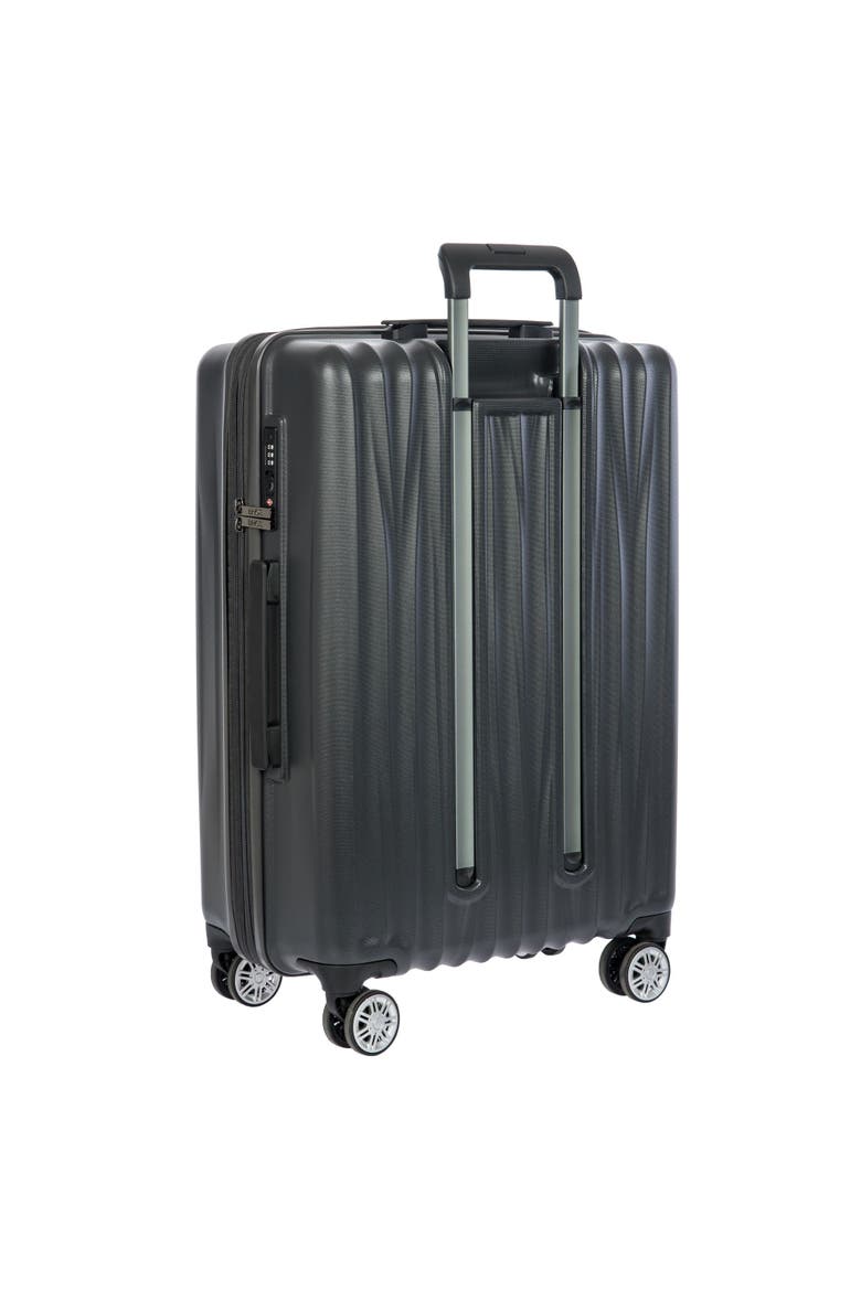 Cervia Hardside Expandable 27" Medium Checked Spinner Luggage, Alternate, color, Dark Grey