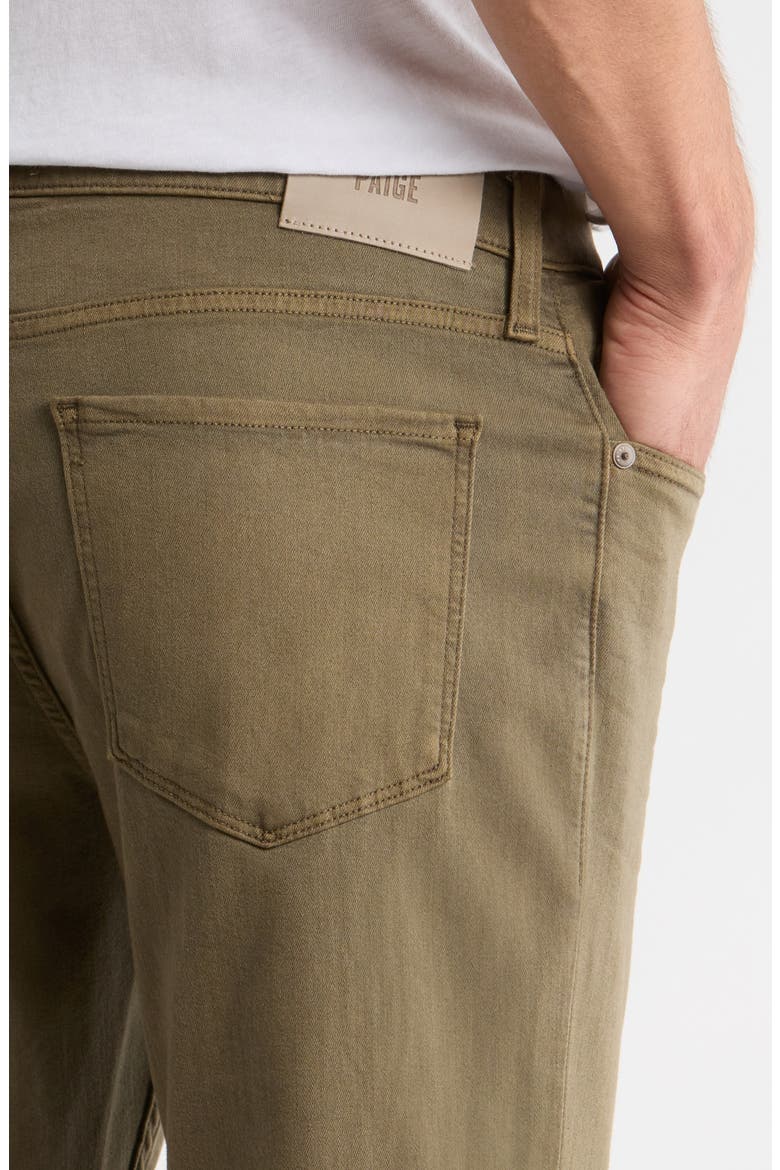 Transcend Normandie Straight Stretch Jeans, Alternate, color, VINTAGE DESERT TAUPE