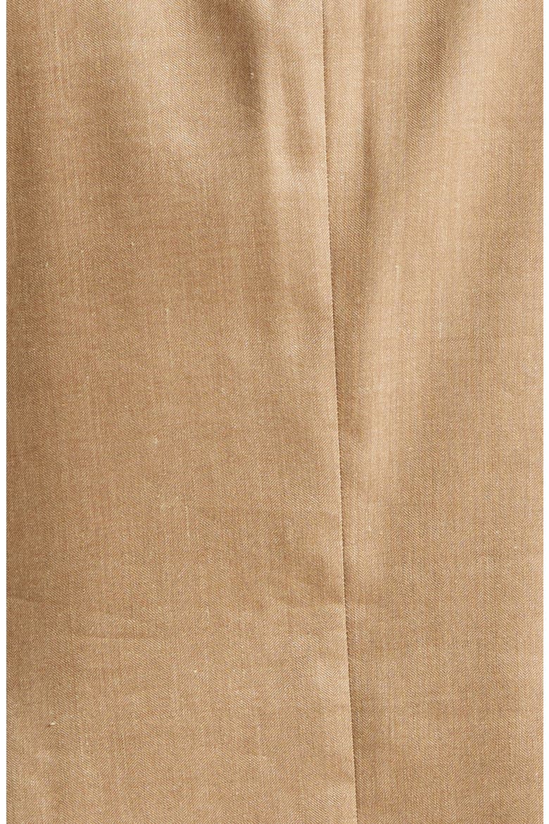 K-Jacket Double Brested Tan Linen & Wool Sport Coat, Alternate, color, SIENNA