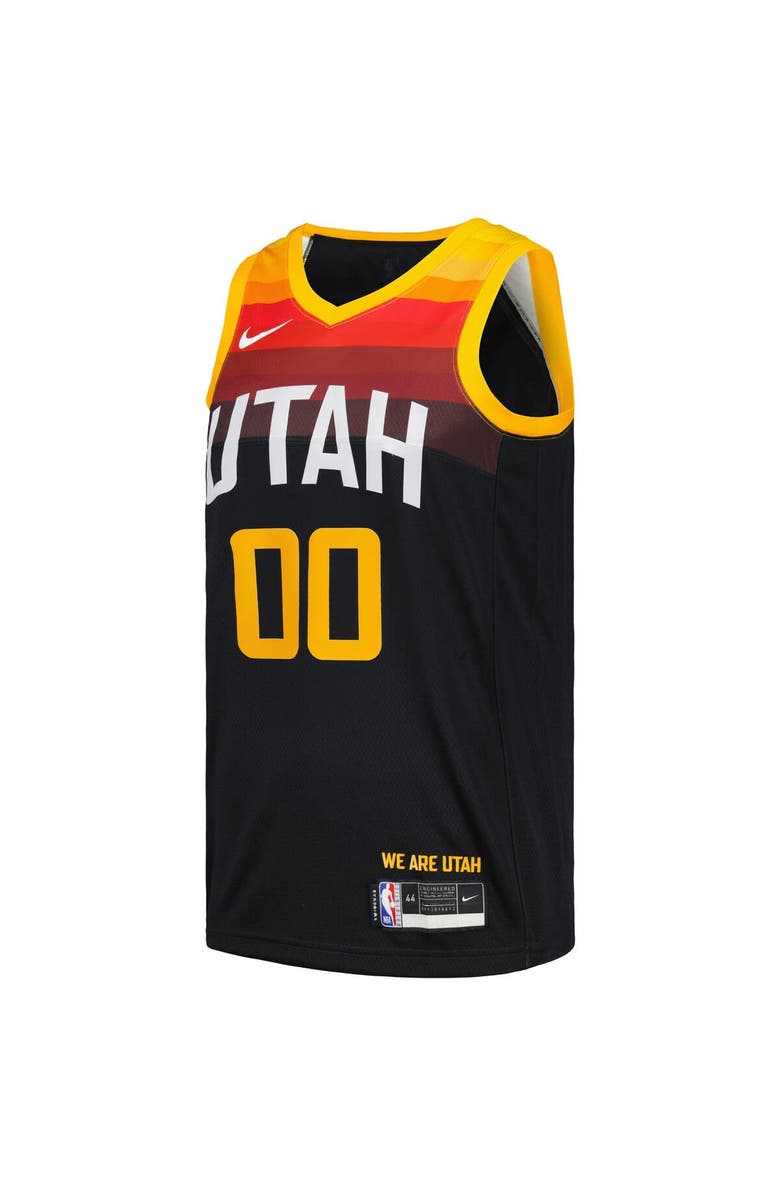 Nike Men's Nike Jordan Clarkson Black Utah Jazz Swingman Player Jersey - City Edition, Alternate, color, 
