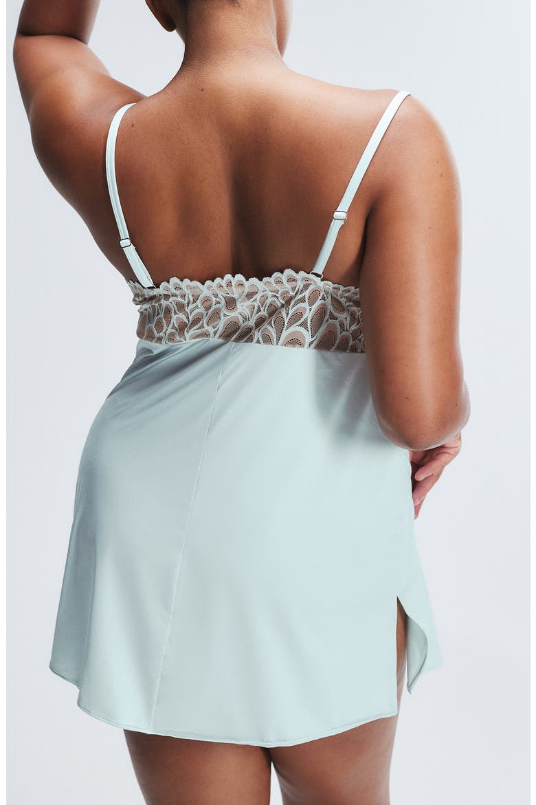 Savage Not Sorry Slip, Alternate, color, MINT BLUE/ BROWN