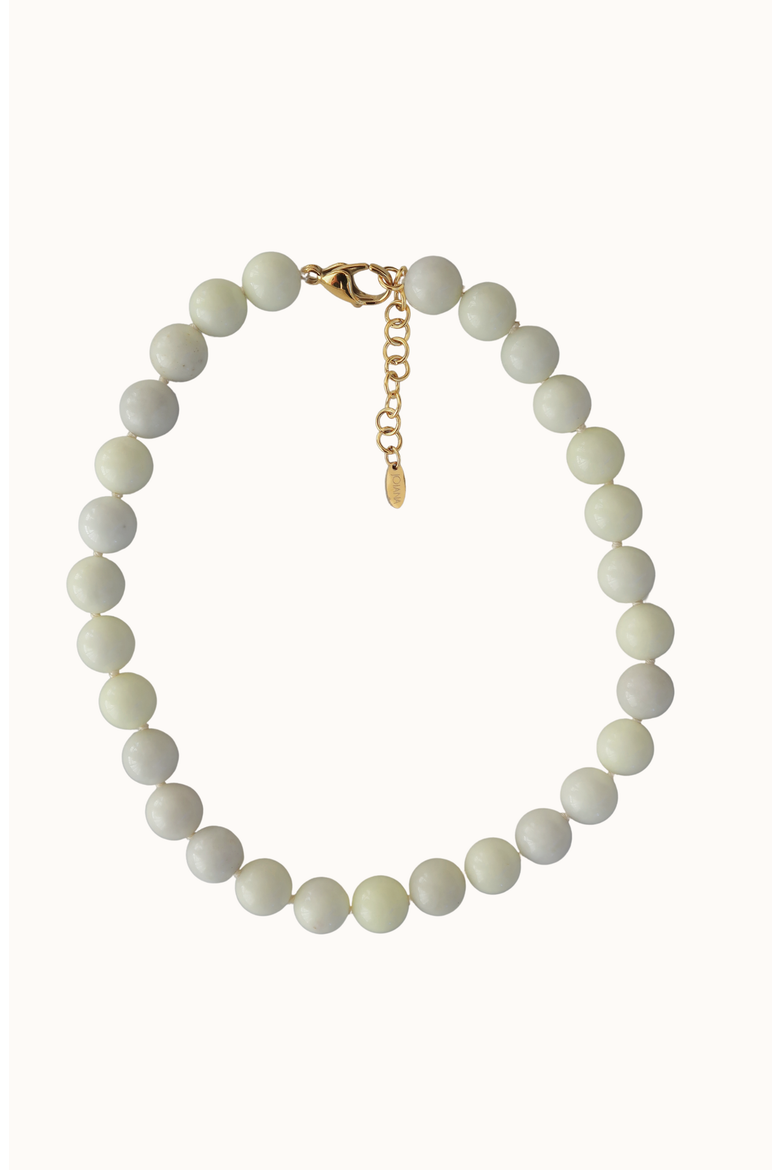 Mello Stone Necklace, Main, color, Pistachio