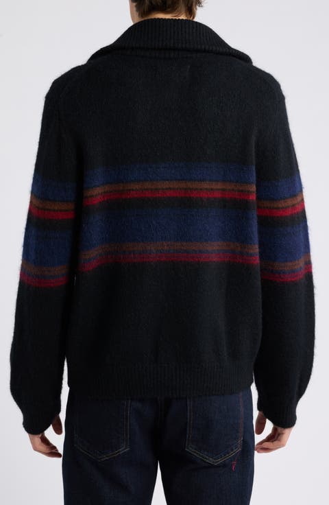 Norris Wool Blend Zip Sweater