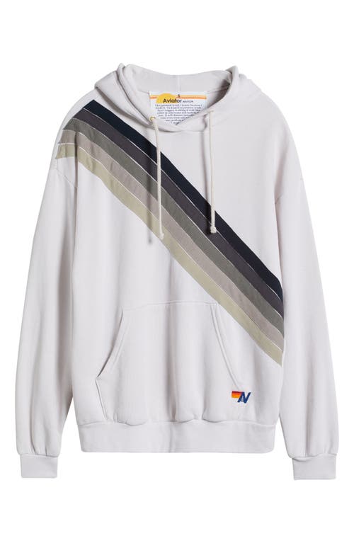 Aviator Nation Cross Stripe Hoodie