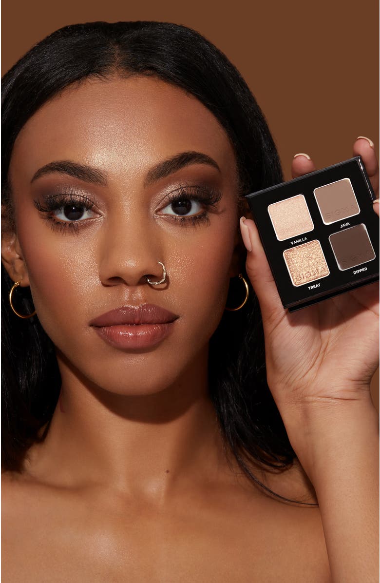 Sigma Beauty Eyeshadow Quad, Alternate, color, Tiramisu - Neutral Browns