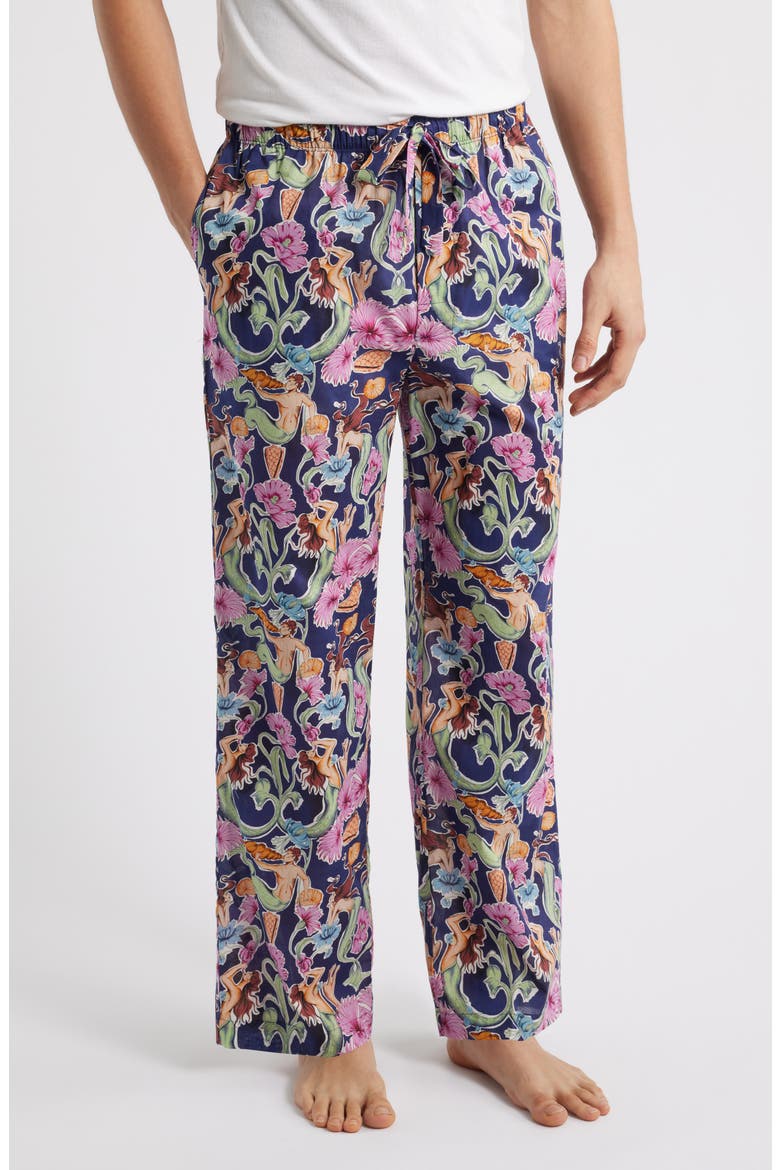 Drew Calypso Pajama Pants, Main, color, BLUE