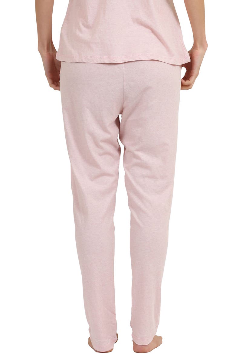 Jada Organic Cotton Pajama Pants, Alternate, color, PINK
