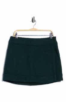 Bouclé Holiday Miniskirt