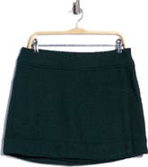 Melrose and Market Bouclé Holiday Miniskirt