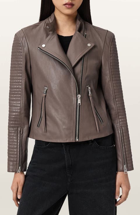 Raul Leather Biker Jacket