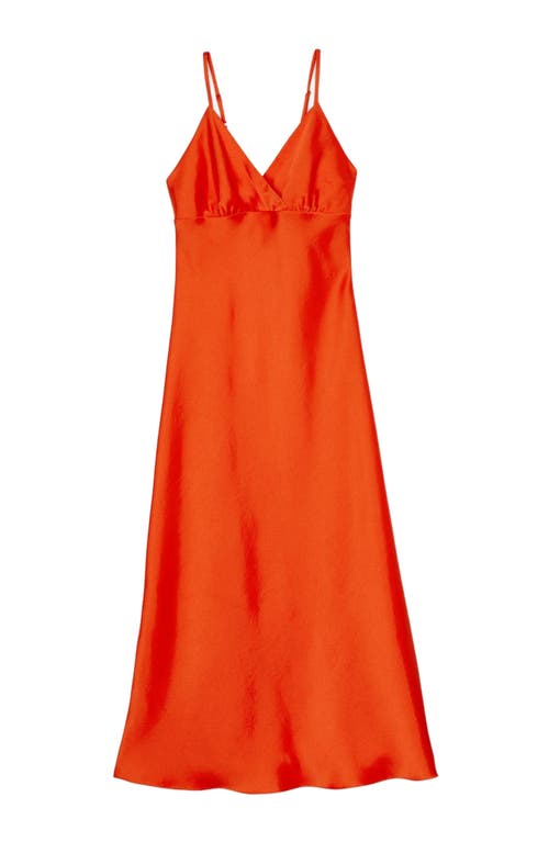 Sandro Floaty Dress With Straps In Poppy