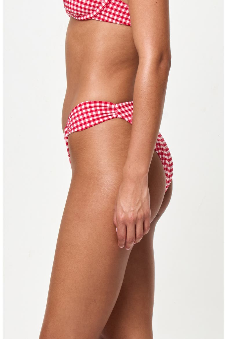 Dolce Full Coverage Bikini Bottoms, Alternate, color, LIPSTICK RED