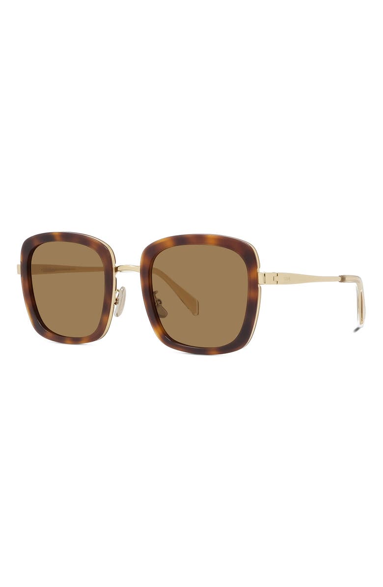 CELINE 53mm Square Sunglasses, Alternate, color,