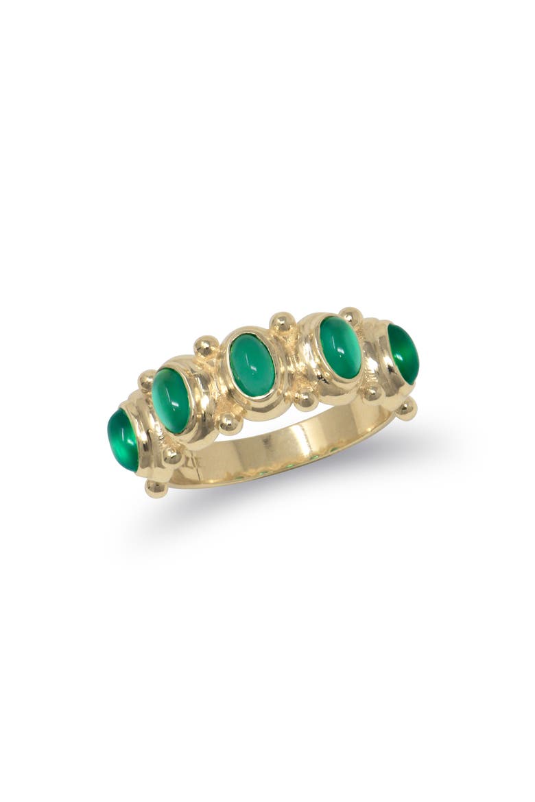 Méditerranée Eternity Band Ring, Main, color, GREEN