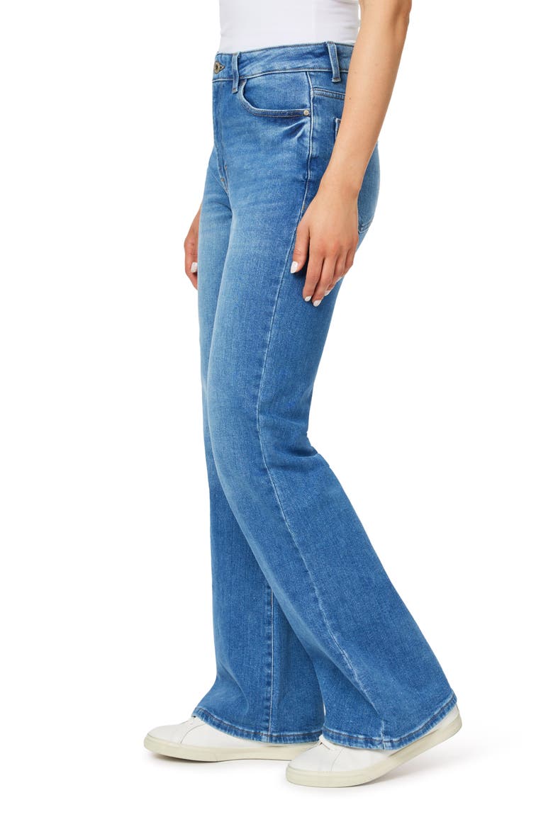 Violet Curvy Stretch Flare Jeans, Alternate, color, PAXTON
