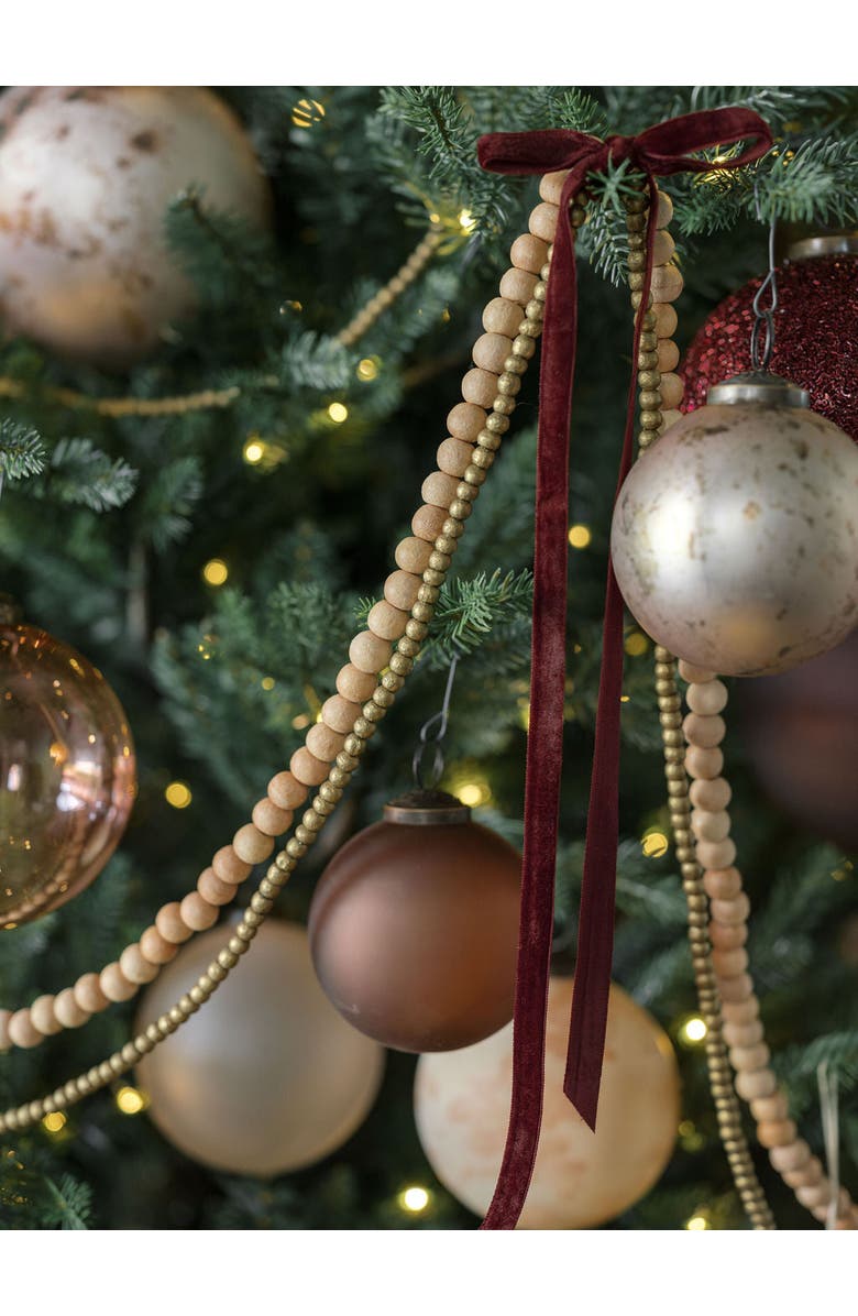 CG Hunter 3" Mercury Marble Glass Ornament, Alternate, color, Pewter