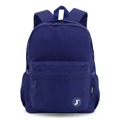 J World Unisex oz 17" Daily Backpack For School And Travel In Blue