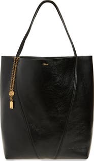 Chloé Large Spin Leather Tote