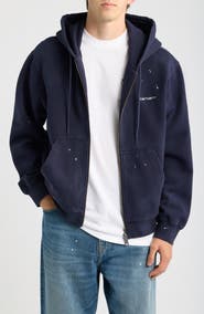 Carhartt Work In Progress Painter Cotton Zip Hoodie