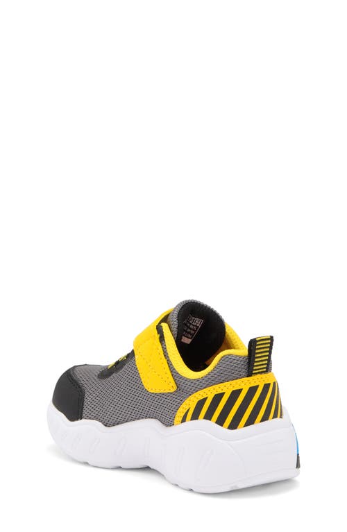 Skechers Boys Play Scene Dinosaurs In Black/yellow