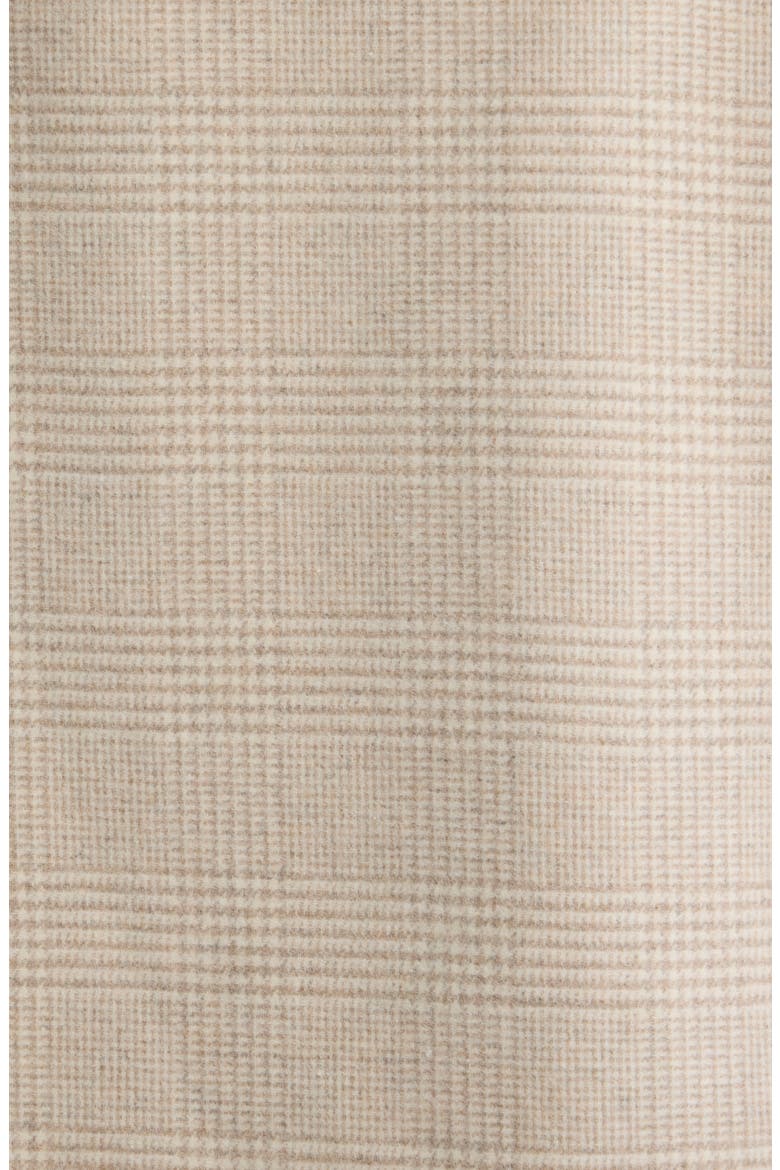 Plaid Wool Blend Jacket, Alternate, color, TAN CLASSIC PLAID