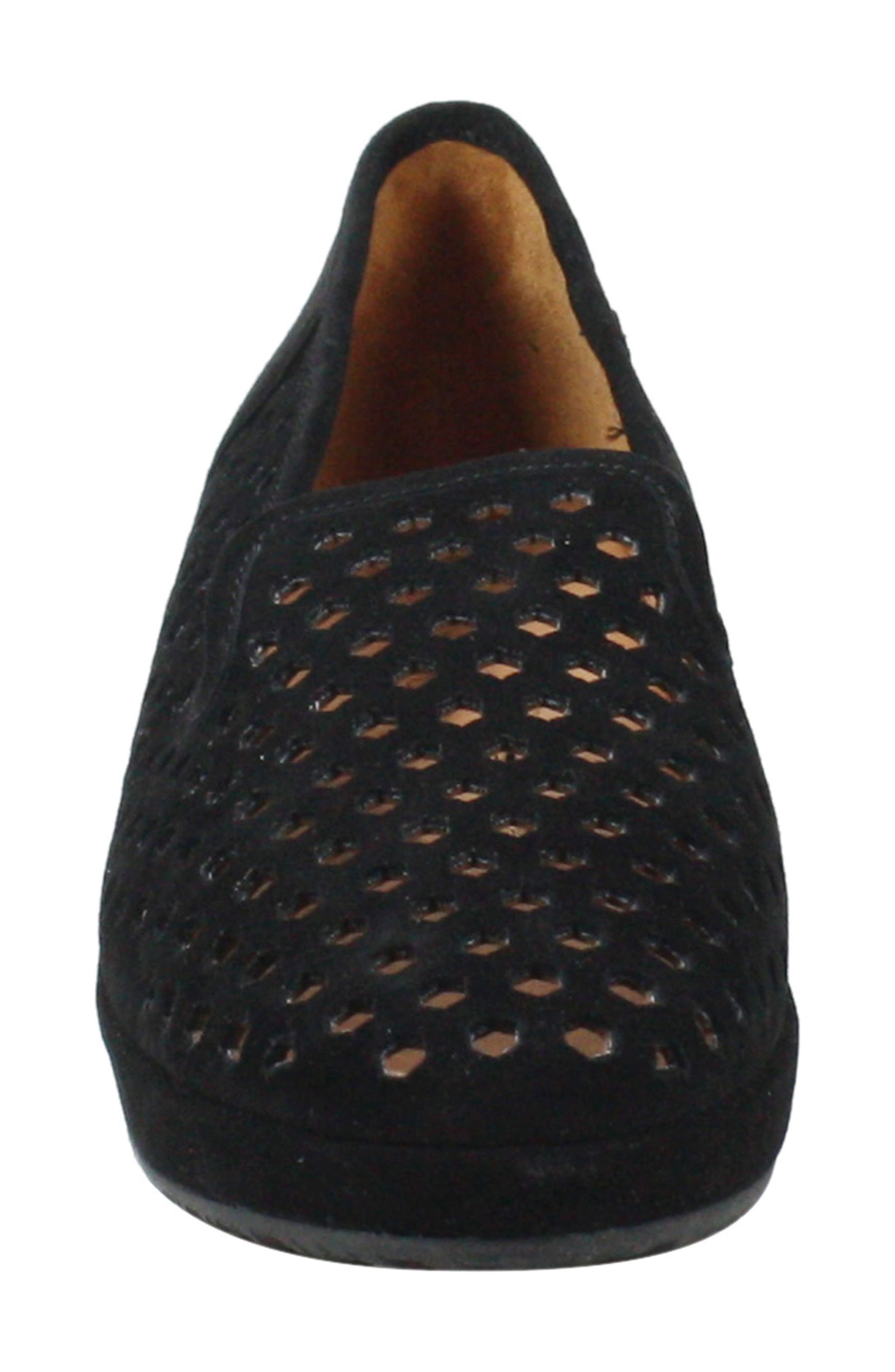 L'Amour des Pieds Clemence Perforated Wedge Loafer, Alternate, color, 