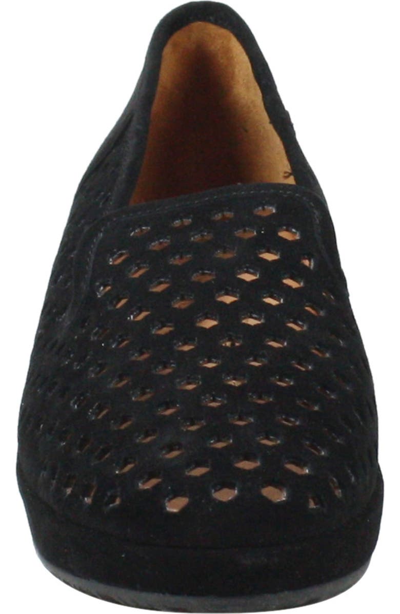 L'Amour des Pieds Clemence Perforated Wedge Loafer, Alternate, color,