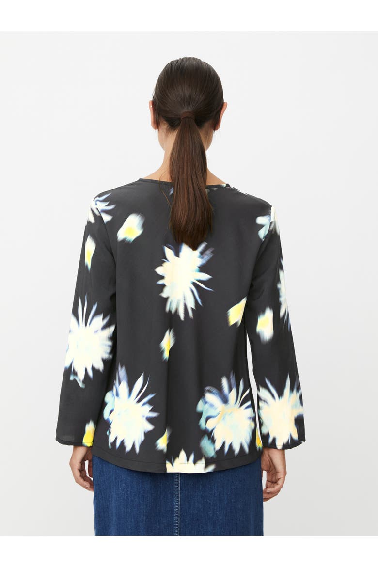 Kala Long Sleeve V-Neck Blouse, Alternate, color, Muted Lime