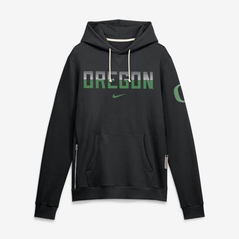 Men's Nike Black Oregon Ducks 2026 Sideline Standard Issue Dri-FIT Hoodie