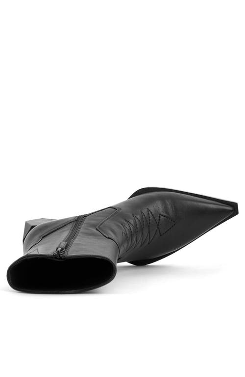 United Nude Ricky West Mid Boot In Black