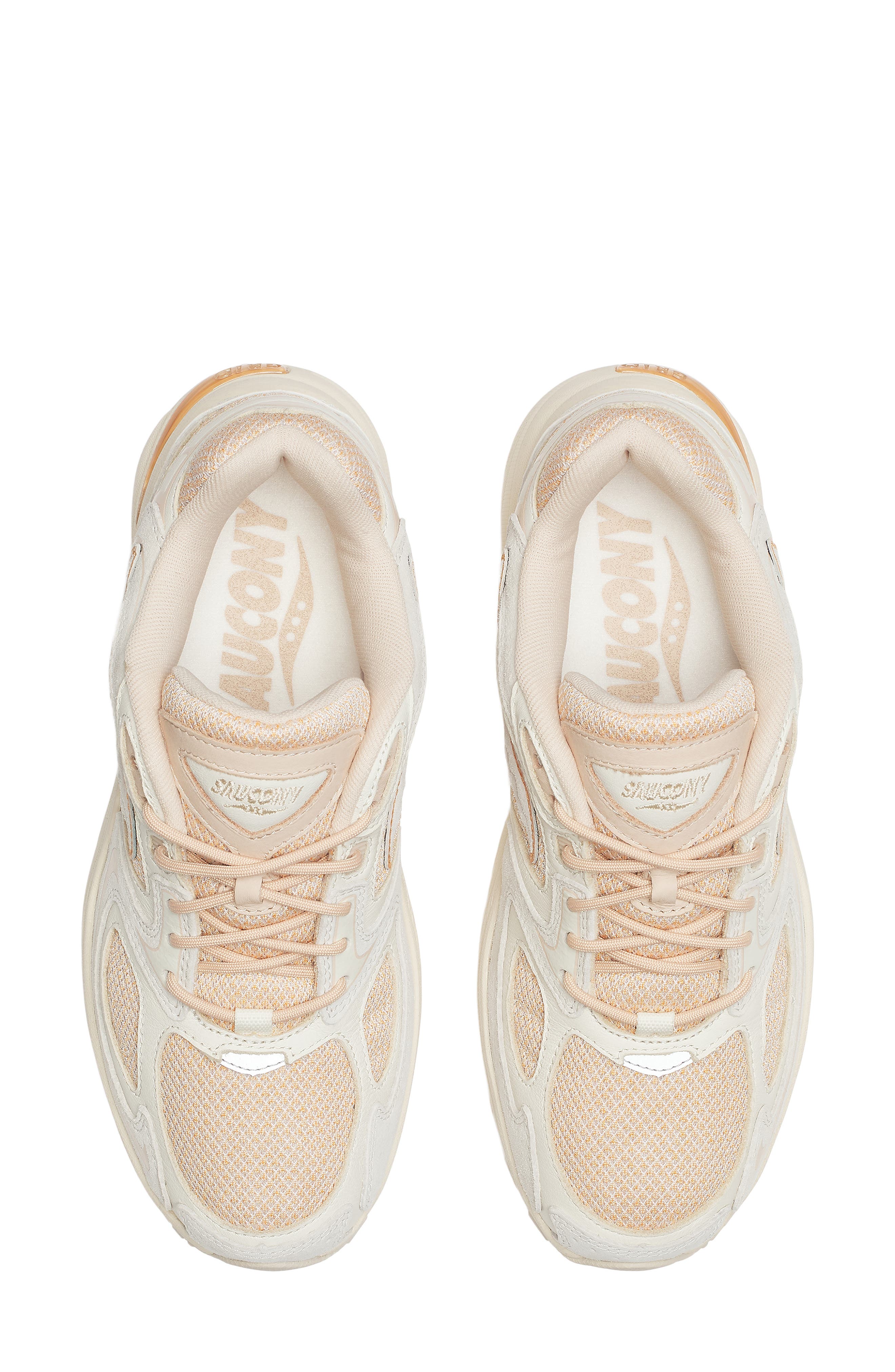 Grid Jazz 9 Sneaker, Alternate, color, PEACH