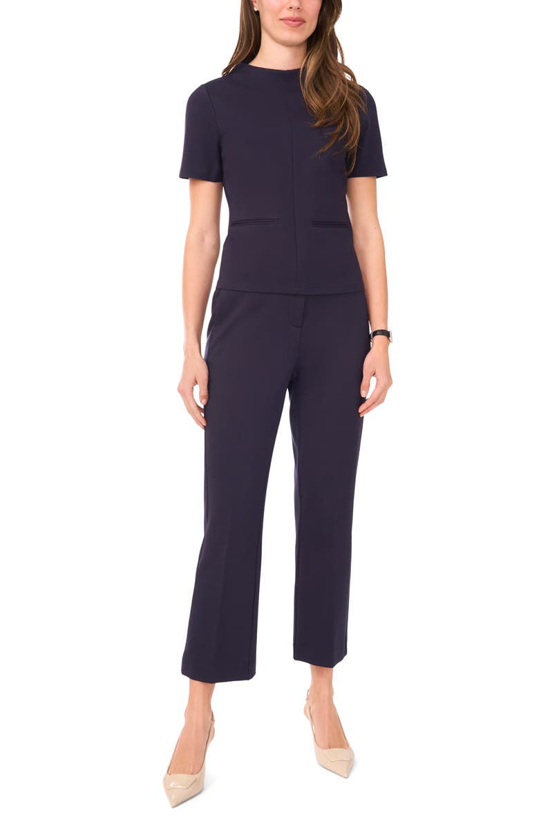 Halogen<sup>®</sup> High Neck Top, Alternate, color, Navy Depths